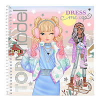 Альбом для стікерів Top model Dress me Up WINTER WONDER Одягни мене стікербук топ модел набір для творчості 12722