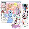 Альбом для стікерів Top model Dress me Up WINTER WONDER Одягни мене стікербук топ модел набір для творчості 12722, фото 3