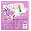 Альбом для стікерів Top model Dress me Up WINTER WONDER Одягни мене стікербук топ модел набір для творчості 12722, фото 6