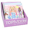 Альбом для стікерів Top model Dress me Up WINTER WONDER Одягни мене стікербук топ модел набір для творчості 12722, фото 7