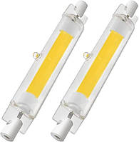Світлодіодна COB-лампа R7S з регульованою яскравістю, світлодіод R7S 500LM/1000LM, 230 В змінного струму, 2 шт.