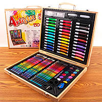 Мега набор для рисования, художественный набор, набор для рисования красками (150 предметов), DEV