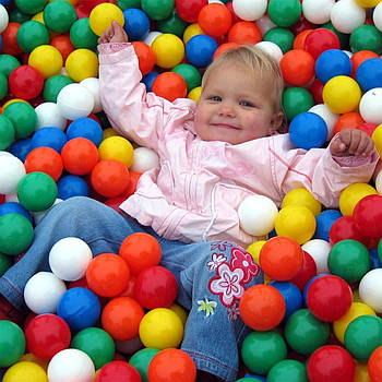 380 шт. по 7 см веселка у вас вдома: яскраві Кульки радості для розвитку навчання творчості або сухого басейну. Створи свою зону