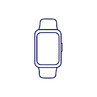 Ремешок для Xiaomi Mi Band 8 Original Design Цвет White