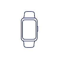 Ремешок для Xiaomi Mi Band 5 / 6 / 7 Original Design Цвет Royal blue