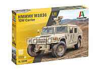 Збірна модель автомобіля HMMWV M1036 TOW Carrier Italeri 6598 1:35