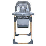Стільчик для годування El Camino ME 1115-W CRAFT Gray від народження до 3 років, фото 4