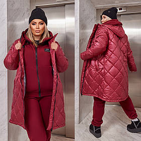 Женская зимняя куртка большого  размера: 48-50, 52-54,56-58
