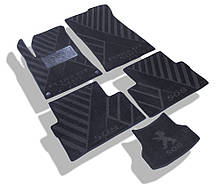 Автокилимки ворсові в салон PEUGEOT P 508 комплект текстильних килимків для автомобіля