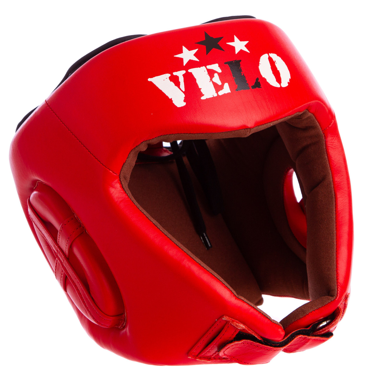 Шолом боксерський шкіряний VELO з ліцензією AIBA 3080 (розміри S-XL), фото 1
