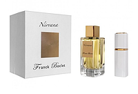 FRANCK BOCLET GOLDENLIGHT NIRVANA travel set (EDP 100 ml spray + 20 ml spray) примятый