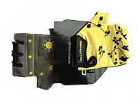 Перчатки дитячі відкриті S (Yellow/Grey) LCL-K6596 ТМ Benotto