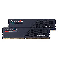 Модуль памяти для компьютера DDR5 48GB (2x24GB) 5600 MHz Ripjaws S5 Black G.Skill (F5-5600J4040D24GX2-RS5K)