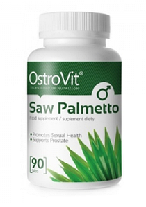 Екстаркт ягоди пальмето Ostrovit Saw Palmetto 1000 мг 90 таб.