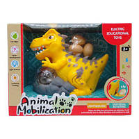 Интерактивная игрушка "Динозавр", желтый (несет яйца) [tsi230587-ТSІ]