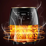 Аерофритюрниця Cheffinger 4.5л з духовкою 8 програм 1400Вт CF-AFRY4.5 Black, фото 7