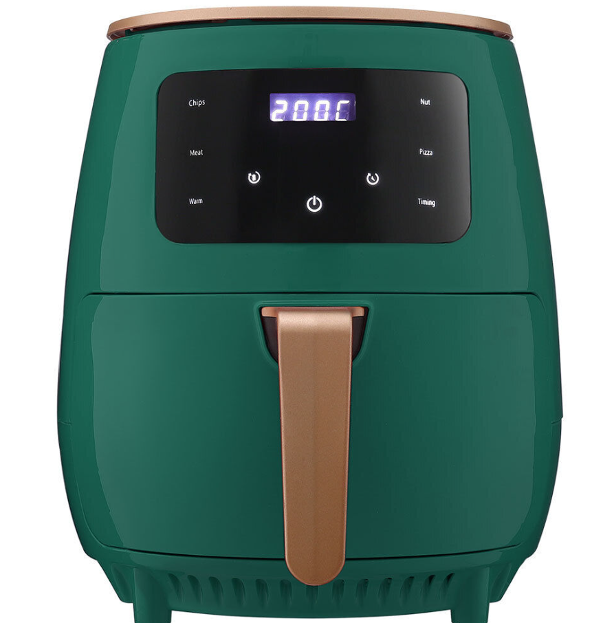 Аерофритюрниця Cheffinger 4.5л з духовкою 8 програм 1400Вт CF-AFRY4.5 Green, фото 1