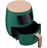 Аерофритюрниця Cheffinger 4.5л з духовкою 8 програм 1400Вт CF-AFRY4.5 Green, фото 2