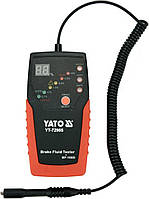Тестер тормозной жидкости с электронным дисплеем и гибким зондом YATO YT-72985 E-vce - Знак Качества