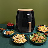 Аерофритюрниця Cheffinger 4.5л з духовкою 8 програм 1400Вт CF-AFRY4.5 Black, фото 5