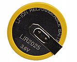 Аккумулятор 3.6 V LIR2025 батарейка для ключа BMW, Mini Cooper, фото 2