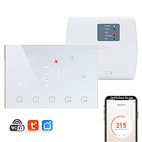 Бездротовий WI-FI терморегулятор Ecoset для газового та електричного котла Tuya smart / Smart life 80