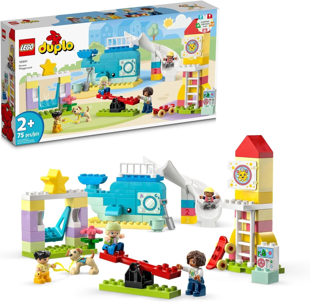 Конструктор Лего Дупло Ігровий майданчик Lego Duplo Town Dream Playground 10991