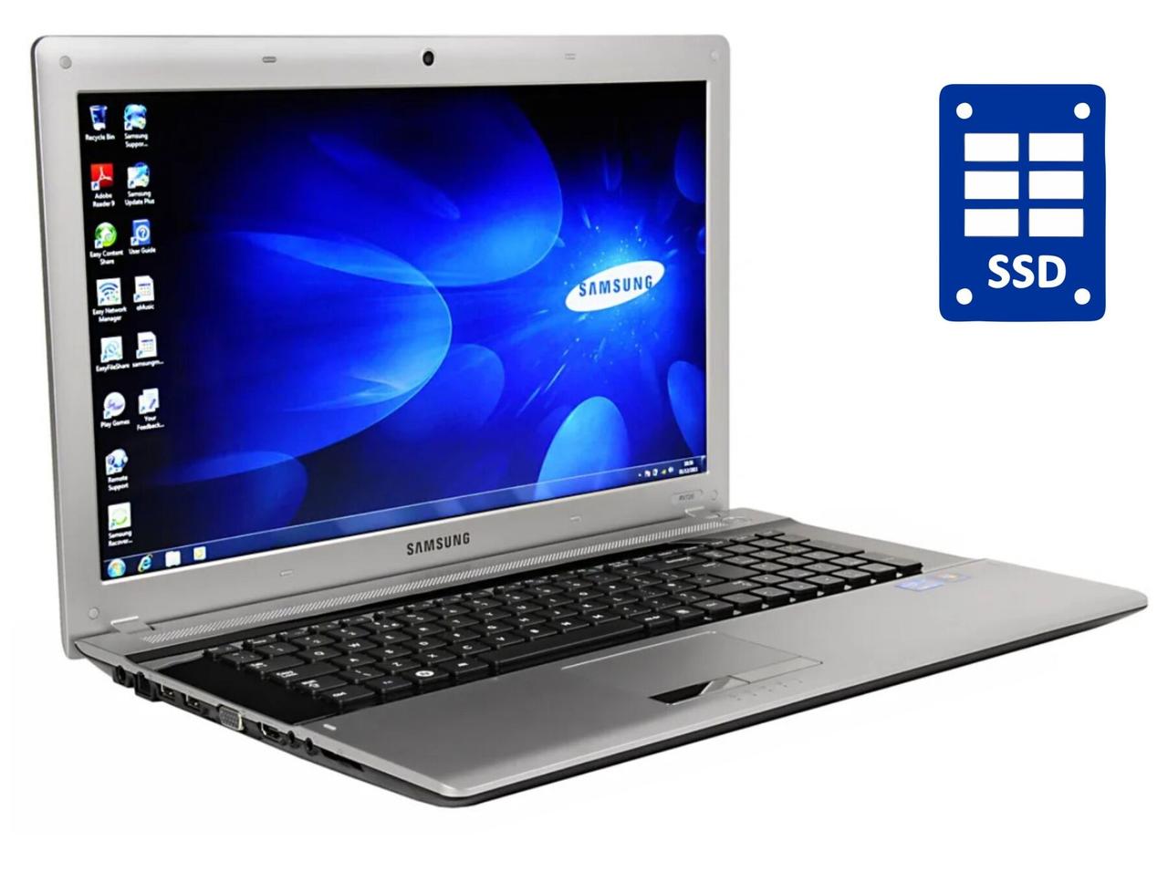 Ноутбук Samsung RV720/ 17.3" (1600x900)/ Core i3-2330M/ 8 GB RAM/ 240 GB SSD/ HD 3000