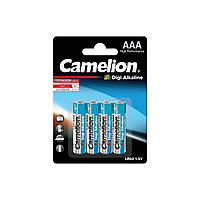 Батарейка CAMELION Digi Alkaline AAA/LR03 BP4 4шт (C-11210403)