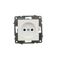 Механізм розетки білий OVIVO Electric серія GRANO (Без одинарної рамки)