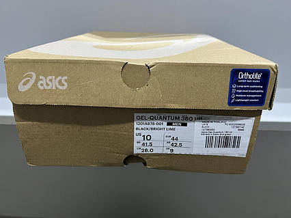 Asics Gel quantum 360 VII Black Bright lime 1201A878 001 44 280 ID 2048329863 5197 Prom.ua
