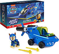 Щенячий патруль Аква автомобиль трансформер Чейза Paw Patrol Aqua Pups Chase Transforming Shark Vehicle