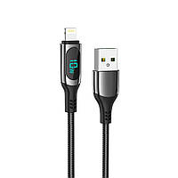 Кабель HOCO S51 Extreme charging data cable for iP Black