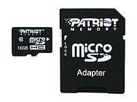 MicroSDHC (UHS-1) Patriot LX Series 16Gb class 10 (adapter SD)