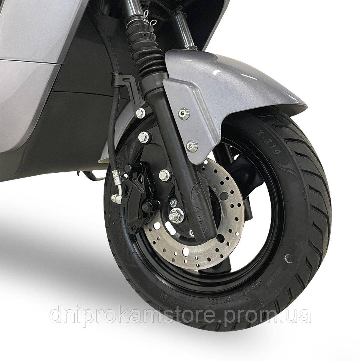 Електроскутер BeastBike Thanator 1200W Silver - фото 6 - id-p2048312305