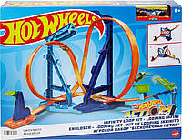 Трек Хот Вилс Бесконечная петля Hot Wheels Unlimited Infinity Loop HMX40