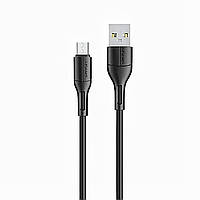 Кабель Usams US-SJ502 U68 Micro Charging & Data Cable 1m Black