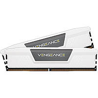 Модуль пам'яті Corsair DDR5 32GB (2x16) 6000MHz Vengeance XMP 2.0 White Heatspreader (CMK32GX5M2E6000C36W)