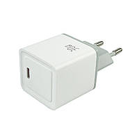 Мережевий зарядний пристрій Mibrand MI-31 GaN 30W Travel Charger USB-C White