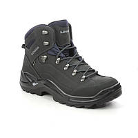 LOWA Renegade GTX Mid 310945 9499 dark grey/black Мужские походные ботинки, 46.5 размер, 294 мм, НОВЫЕ!!!