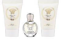 Versace Eros Pour Femme набор mini edp 5ml + 25ml гель для душа + 25ml лосьон для тела