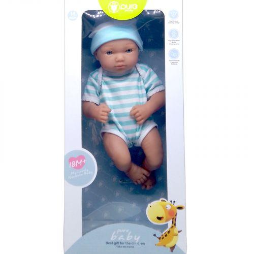 Пупс "Pure Baby" в блакитному (30 см)