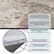 Самоклеюча вінілова плитка мармур онікс 600х300х1,5мм, ціна за 1 шт. (СВП-100) Глянець SW-00000643, фото 3