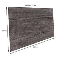 Самоклеюча вінілова плитка 600х300х1,5мм, ціна за 1 шт. (СВП-105) Глянець SW-00000494, фото 2