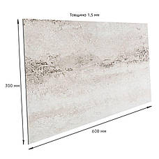 Самоклеюча вінілова плитка 600х300х1,5мм, ціна за 1 шт. (СВП-115) Глянець SW-00000504, фото 2