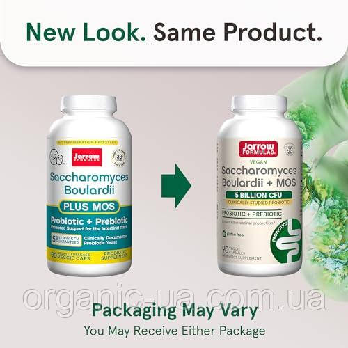 Jarrow Formulas сахаромицеты Буларди плюс МОС 5 млрд, 90 вегетарианских ...