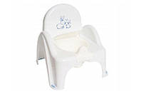 Горшок-стульчик детский музыкальный "Зайчики" (белый) PO-065-103 TEGA от магазина style & step