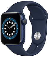 Смарт-часы Apple Watch Series 6 40mm Blue Aluminum Case with Deep Navy Sport Band (MG143)