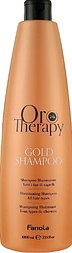 Шампунь увлажняющий с микрочастицами золота Fanola Oro Therapy Shampoo 1000 мл