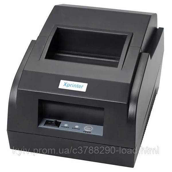 Чековий принтер Xprinter XP-58IIL+ BL (термодрук, bluetooth), касовий мініпринтер для магазину